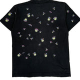 Fireflies Fruit Of The Loom Graphic Aop T-Shirt - Large Black Cotton
