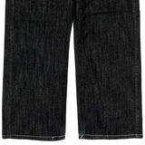Delf Graphic Jeans - 30W 30L Black Cotton