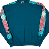 Made In USA Tultex Oversized Sweatshirt - XL Blue Cotton