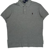 Polo By Ralph Lauren Polo Shirt - Large Gray Cotton
