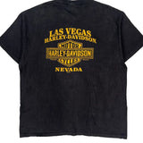 Las Vegas Harley Davidson Graphic T-Shirt - XL Black Cotton