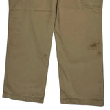 Carhartt Trousers - 36W 30L Khaki Cotton