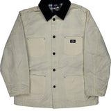 Dickies Checked Jacket - Large Black Cotton