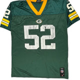 Green Bay Packers Reebok Nfl Football Jersey - Large Yellow Polyester