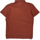 Tommy Hilfiger Polo Shirt - Medium Red Cotton