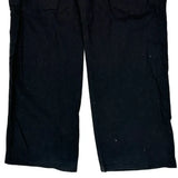 Wrangler Cargo Pants - 34W 30L Black Cotton