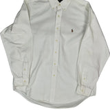 Ralph Lauren Shirt - Large White Cotton
