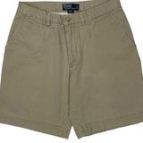 Polo By Ralph Lauren Chino Shorts - 32W 7L Khaki Cotton
