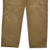 Dickies Double Knee Carpenter Trousers - 34W 34L Brown Cotton