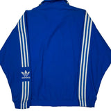 Adidas Track Jacket - Medium Blue Polyester