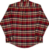 Tommy Hilfiger Checked Flannel Shirt - Large Multicoloured Cotton