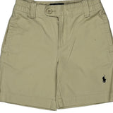 Age 5 Polo By Ralph Lauren Chino Shorts - X-Smallw 5L Beige Cotton