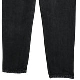 Made In USA Levis 512 Slim Fit Jeans - 24W UK 6 Black Cotton