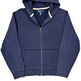 Polo By Ralph Lauren Hoodie - XL Blue Cotton