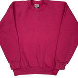 Made In USA Lee Blank Sweatshirt - Medium Pink Cotton
