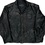 Unbranded Leather Jacket - Large Black Leather