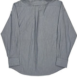 Tommy Hilfiger Striped Shirt - Medium Blue Cotton