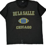 De La Salle Chicago Screen Stars Single Stitch T-Shirt - XL Black Cotton Blend