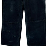 Made In USA Carhartt Double Knee Carpenter Pants - 29W 31L Dark Wash Cotton