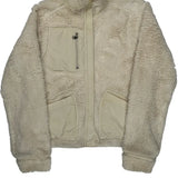 Patagonia Fleece Jacket - Medium Cream Polyester