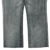 True Religion Contrast Stitch Jeans - 34W 29L Gray Cotton