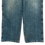 Wrangler Carpenter Jeans - 36W 30L Blue Cotton Blend