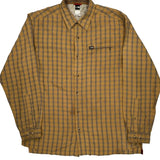 The North Face Checked Shirt - Large Blue Polyester