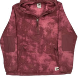 The North Face Fleecec Hoodie - XL Pink Polyester