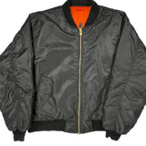 Ma-1 Rothco Bomber Jacket - 3XL Black Nylon
