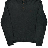 Polo By Ralph Lauren Sweater - Large Gray Cotton