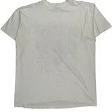 Dallas Cowboys Vs Buffalo Bills Fruit Of The Loom Single Stitch T-Shirt - 2XL White Cotton