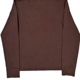 Patagonia Long Sleeve T-Shirt - Medium Brown Cotton
