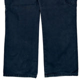 Dickies Double Knee Carpenter Trousers - 36W 30L Blue Cotton