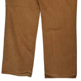 Carhartt Double Knee Carpenter Trousers - 36W 32L Brown Cotton
