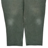 Carhartt Carpenter Trousers - 36W 30L Green Cotton