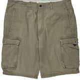 Levis Cargo Shorts - 36W 10L Khaki Cotton