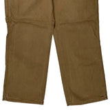 Schmidt Carpenter Trousers - 37W 30L Brown Cotton