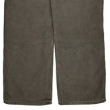 Key Double Knee Carpenter Pants - 32W 34L Gray Cotton