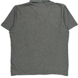 Puma Polo Shirt - Large Grey Cotton
