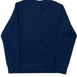 The North Face Sweatshirt - Large Blue Cotton