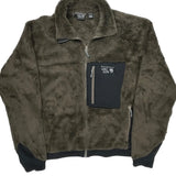 Mountain Hard Wear Fleece Jacket - XL Brown Polyester