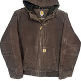 Full Swing Carhartt Jacket - Large Brown Cotton