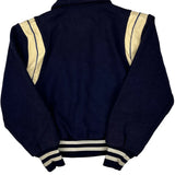 West York Boys Club John M Grove Varsity Jacket - Medium Navy Wool