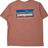 Save Our Home Planet Patagonia T-Shirt - XL Pink Cotton