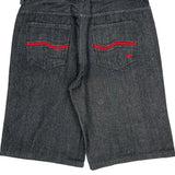 Enyce Denim Shorts - 36W 13L Gray Cotton Blend