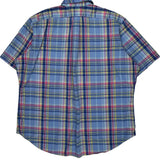 Ralph Lauren Checked Short Sleeve Shirt - Large Multicoloured Cotton