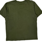 Carhartt T-Shirt - Large Green Cotton