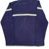 Tommy Hilfiger Striped Sweater - XL Purple Cotton