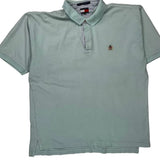 Tommy Hilfiger Polo Shirt - 4XL Green Cotton