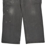 Carhartt Double Knee Carpenter Trousers - 34W 30L Grey Cotton